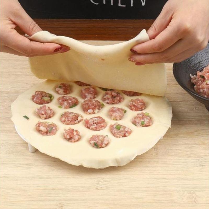 19 отверстий простые китайские формы для пельменей кухонный пресс для теста пресс для равиоли форма для изготовления пельменей инструмент