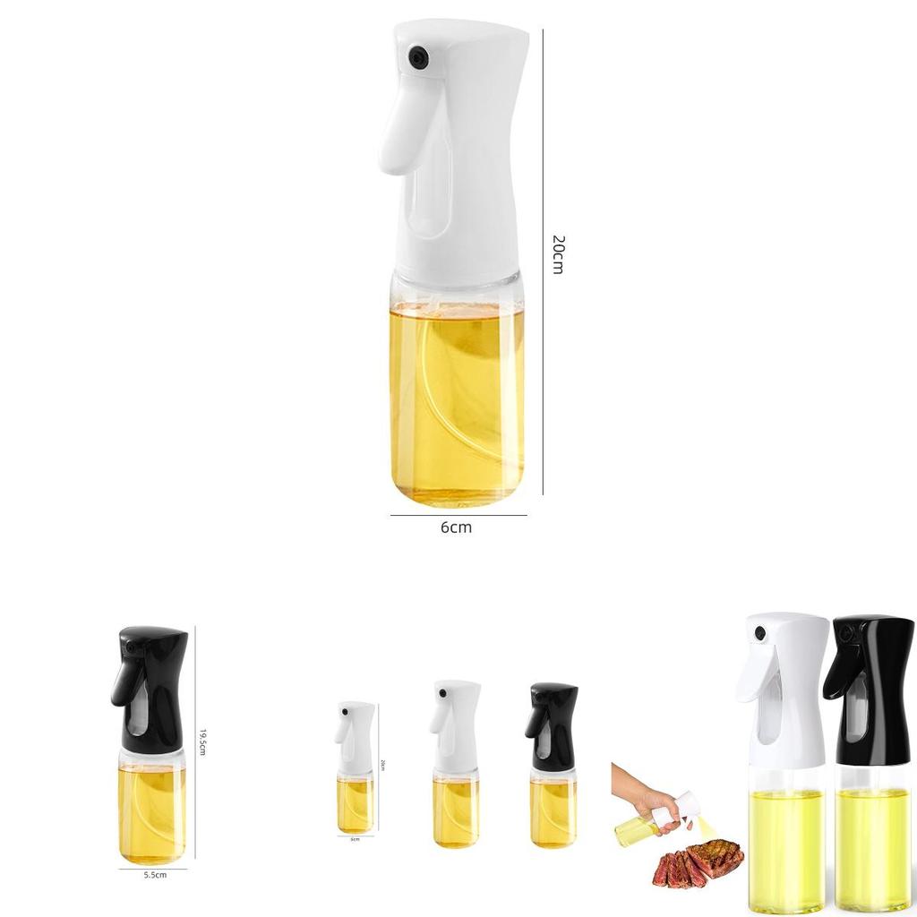 Cooking Oil Mister 200ml Capacity Durable Material Convenient Kitchen Tool