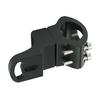 2Pcs 45°Adjustable Black Motorcycle Fog Lamp Spot Light Headlight Holder Clamp Support Mount Bracket