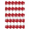 30Pcs Chicken Nipple Waterer Poultry Water Nipple Drinker Outdoor Accessories Red Head