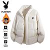 PLAYBOY Men's Stand-Collar Winter Cotton Jacket