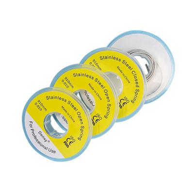 1 шт. ортодонтическая пружина закрытия/открытия стоматологическая нержавеющая сталь спиральная пружина