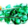 Lab Created 100 Ct CERTIFIED Synthetic Green Muzo Emerald Loose Gemstone Lot