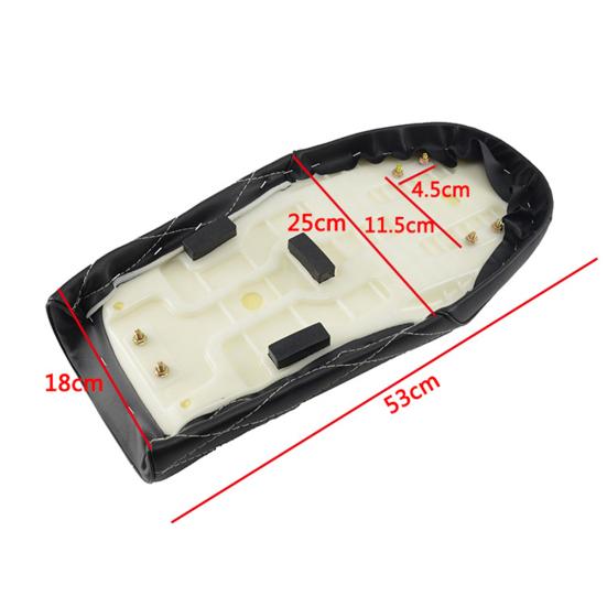 Мотоциклетный горб, плоское кафе-гонщик, седло, подушка для сиденья для H-onda