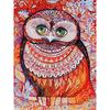 Diamond Painting Full Drill Round Owl Rhinestone Picture Diamond Embroidery Animal Crystal Painting