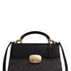 COACH Eliza Artificial Leather Handbag, Crossbody Bag Large Women's Black CW012-IMXAQ