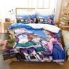 In Another World with My Smartphone Printed Bed Set Duvet Cover Pillowcase Bedding Set Linen Sheet Quilt Cover Full Queen Size