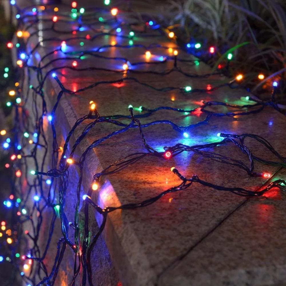 Solar String Fairy Light LED Waterproof Outdoor Garland Street Lamp Festoon Christmas Party For Garden Decor
