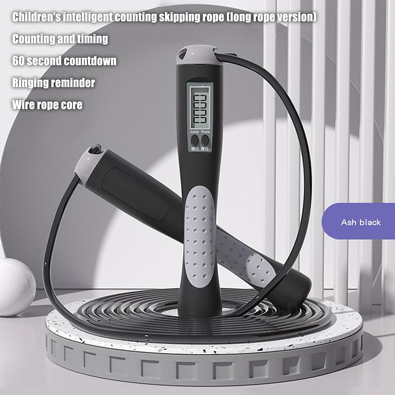 2.8M Digital Counting Jump Rope With Non-Slip Handle Adjustable Skipping Rope Jumping Rope With Counter For Kids Adults