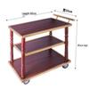 Modern 2-Tier Hotel Restaurant Service Cart
