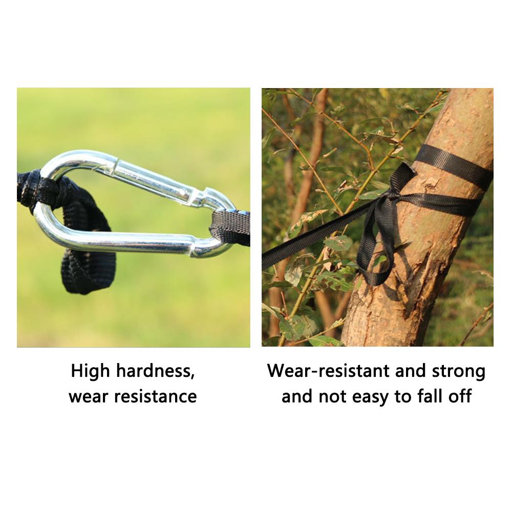 260x140cm Tree Hanging Hammock Camping Bedding with Mosquito Net