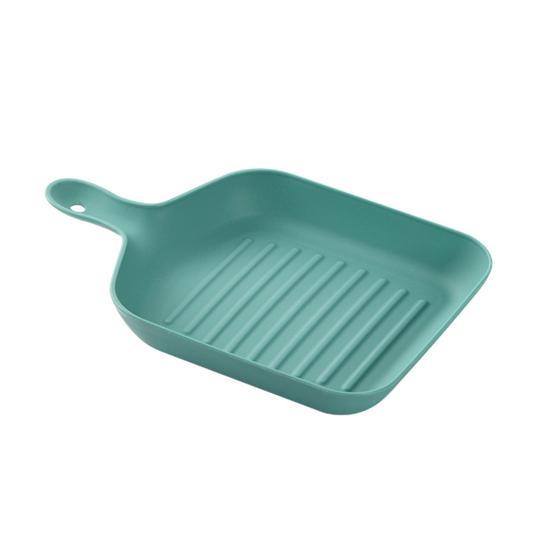 Fruit Tray Food Grade Wear Resistant Plastic BPA Free Fruit Dessert Snack Plate Serving Tray