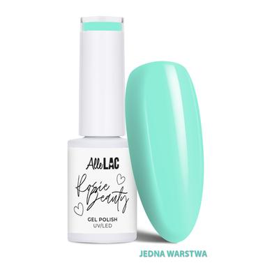 LED/UV Gel Polish Hybrid Nail Polish AlleLac X Rosie Beauty Spring Vibes Mint Ice Cream HEMA/Di-HEMA Free 6g