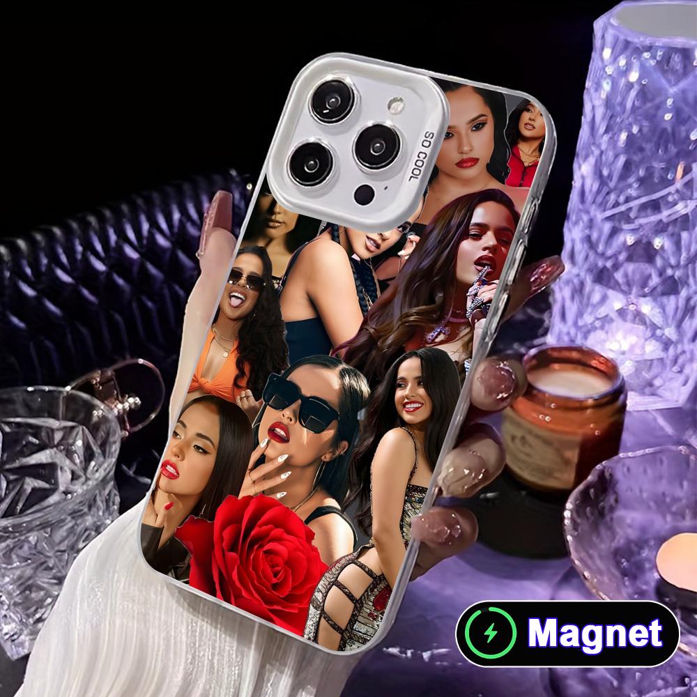 Fashion Becky G White Translucent MagSafe Mobile Phone Case for iPhone 17 16 15 14 13 12 11 X XR XS Air Pro Max Plus Cover