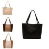 Stylish Retro Minimalist Pu Tote Bag For Women With Spacious Design For Everyday Use