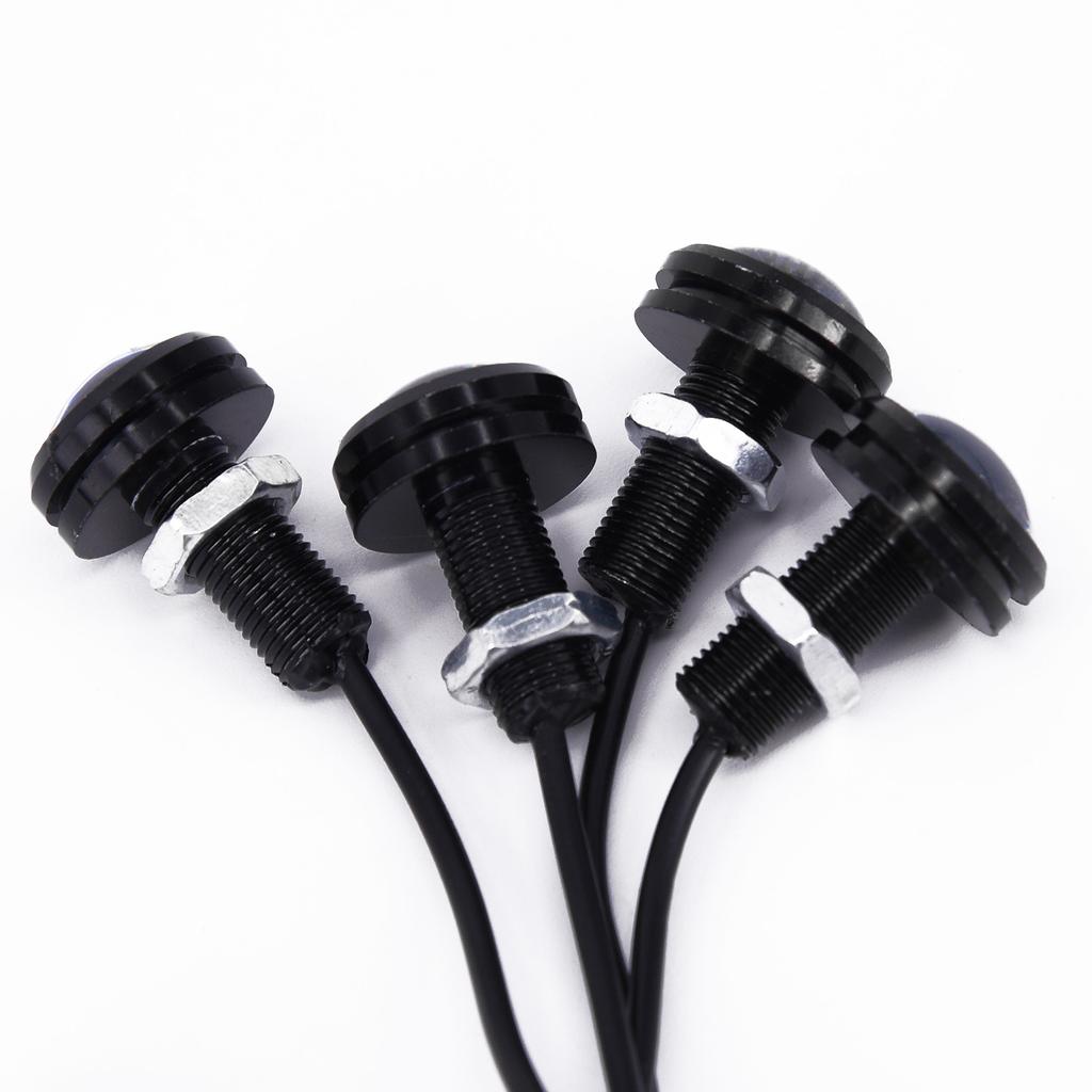 4x автомобильные белые 12 В 15 Вт Eagle Eye светодиодные дневные ходовые лампы Drl резервного света комплект