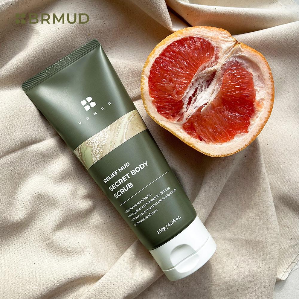 BRMUD Relief Mud SEACRET Body Scrub 180g x 3
