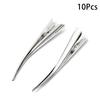 5/10Pcs Long Metal Hair Clips Horn Clip Hair Clamps Hair Accessories Duck Teeth Hairdressing Salon Tip Clip