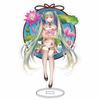 16 см новый аниме Hatsune Miku Sakura kawaii двусторонняя фигурка акриловый знак украшения стоячие тарелки модель игрушки куклы малыш