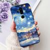Чехол для LG G7 ThinQ Черный Силикон Милый Кот Модные Цветы Крутая Расписная Задняя Крышка Для Телефона LG G7ThinQ LMG710EM