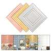 10 PCS 3D Self-adhesive Tile Stone Brick Wall Sticker Soft Foam Panels