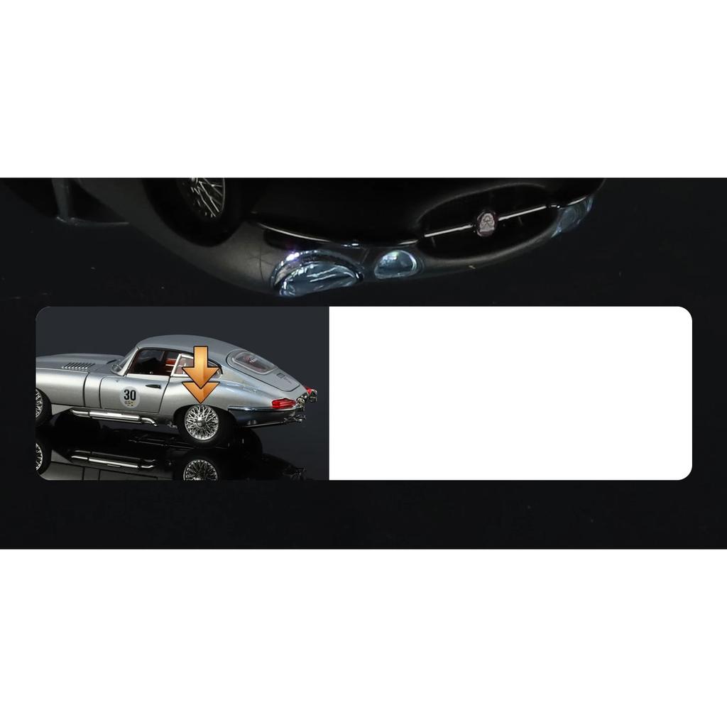 1/24 Jaguar E-Type Высокодетализированная литая модель автомобиля из сплава Идеальная детская игрушка Подарок на день рождения и Декор для дома в гостиную Игрушка