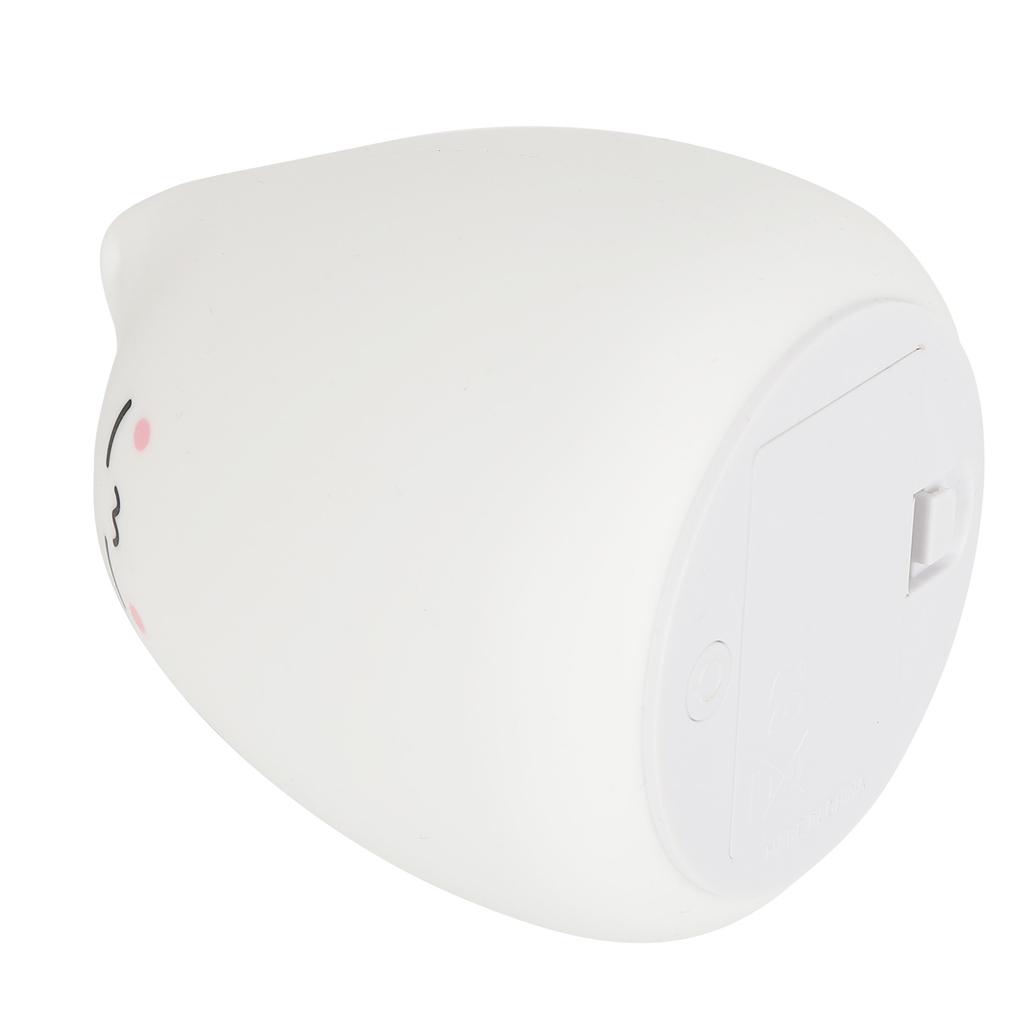 Table Lamp Mini Silicone Lighting Light Children Bedroom Night 7‑Color LED Eye Protection