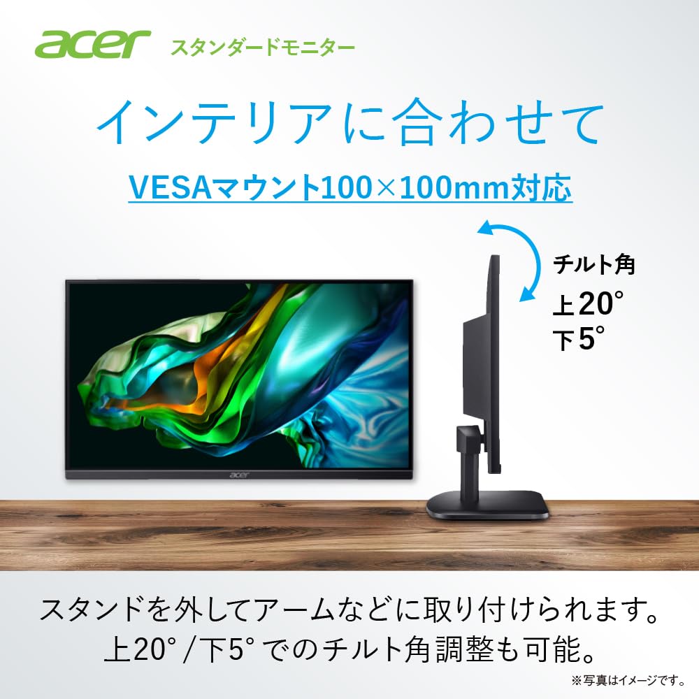 Стандартный монитор Acer дюймов IPS Full HD 100 Гц 1 мс HDMI Pin AMD FreeSync EK221QE3bi 21.5 D-Sub15