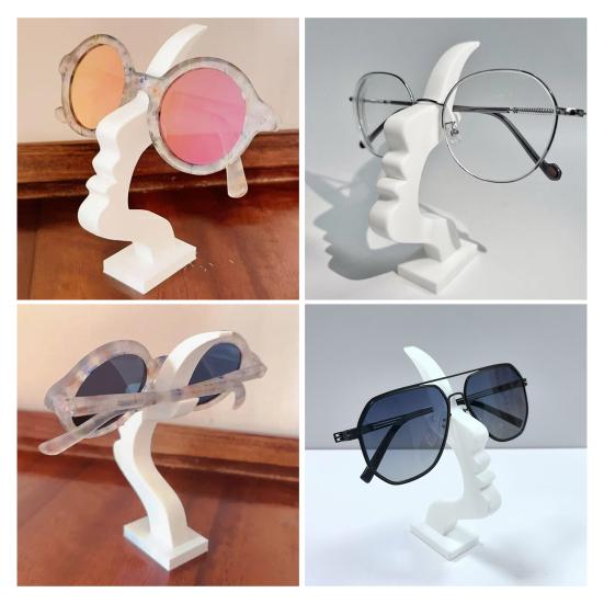 Side Face Eyeglasses Holder Glasses Display Stand Desktop Decoration Sunglasses