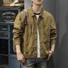 Модная американская тяжелая ретро-куртка из чистого хлопка, мужская свободная куртка большого размера для походов в горах
