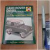 [Б/У] Новая и подержанная книга по техническому обслуживанию Haynes, иностранная книга, LAND ROVER DIESEL