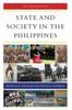 The State and Society In the Philippines Book