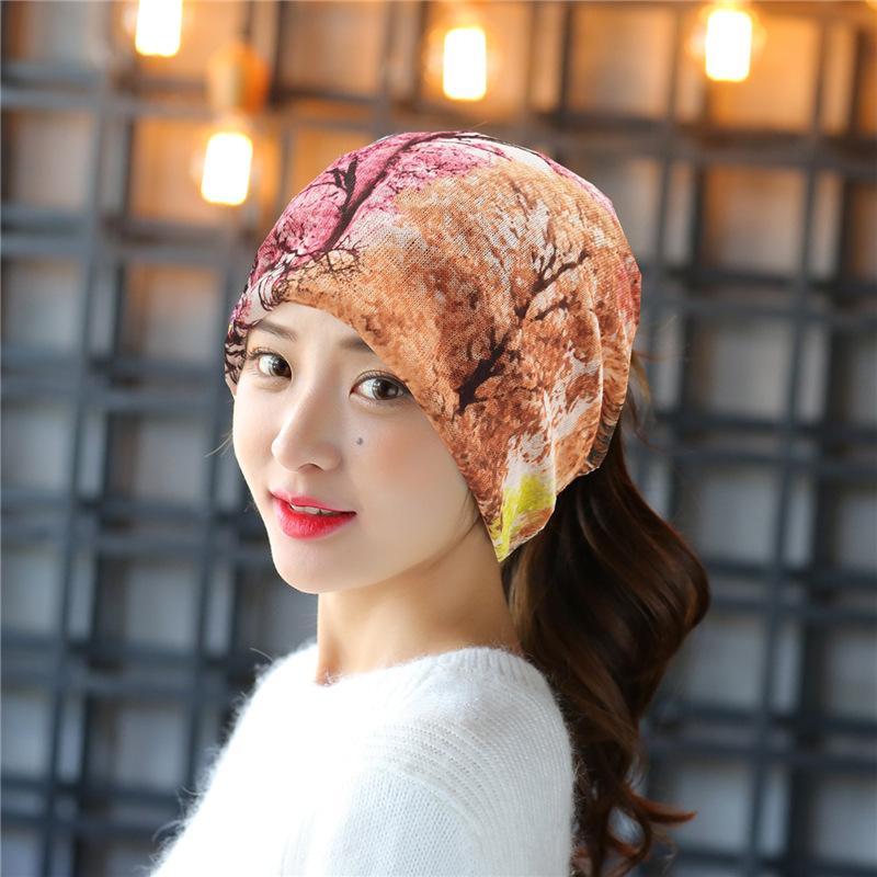 Женские шапки весна и лето тонкий головной убор кепка дышащая лысая шапка химиотерапия шляпа луна тюрбан уличный головной убор