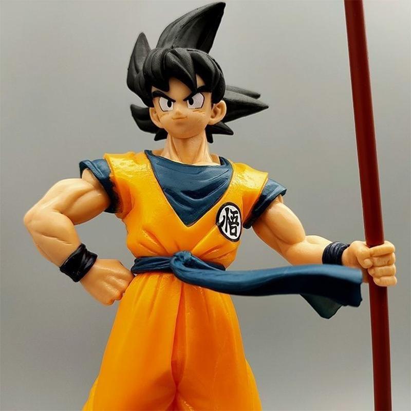 22cm Goku Action Figure Dragon Ball Son Goku Super Saiyan Anime Figure Model Gifts Collectible Figurines for Kids