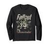 Fallout Video Game Distressed Character Portrait Long Sleeve T-Shirt