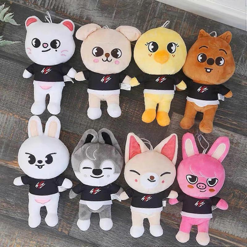 Stray Kids 8-Piece Plush Toy Set