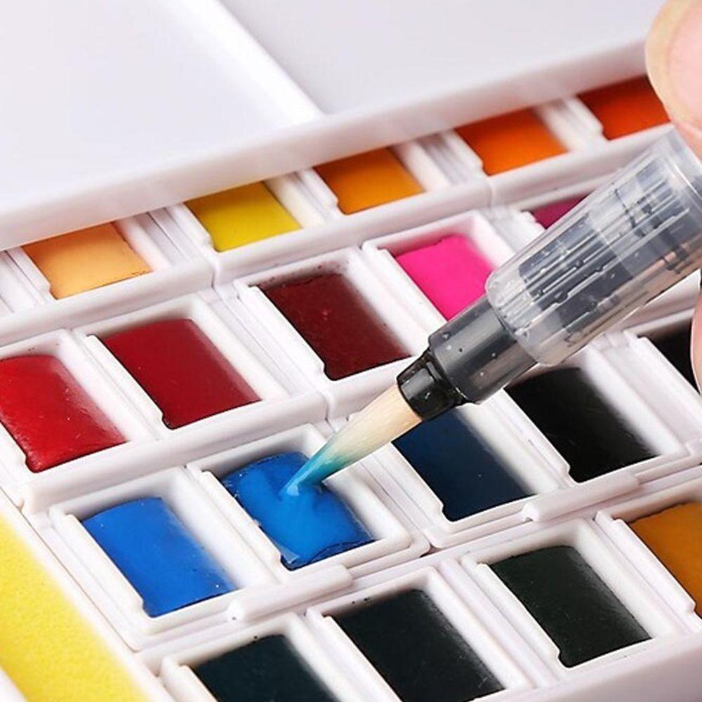 5/20/50pcs Plastic Pigment Box Mini Size Watercolor Pans  DIY Watercolor Oil Painting