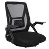 VECELO Seat Swivel 360 Degree Floor Desk Armrest Single Ergonomic Space Black Chair, Chair, Rotation, Chair, Chair, Telework, Included, Seat, Chair,