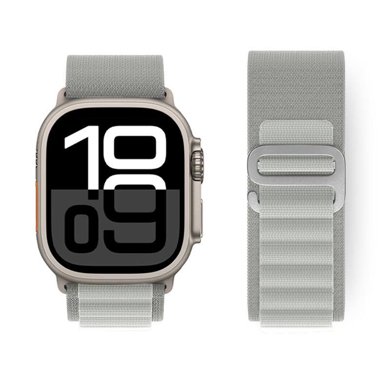 Ремешок Alpine Loop для Apple Watch Ultra 2 Band 49 мм 45 мм 44 мм 40 мм 41 мм 46 мм 42 мм 38 мм Браслет iWatch Series 10 SE 9 8 7 6 5 4