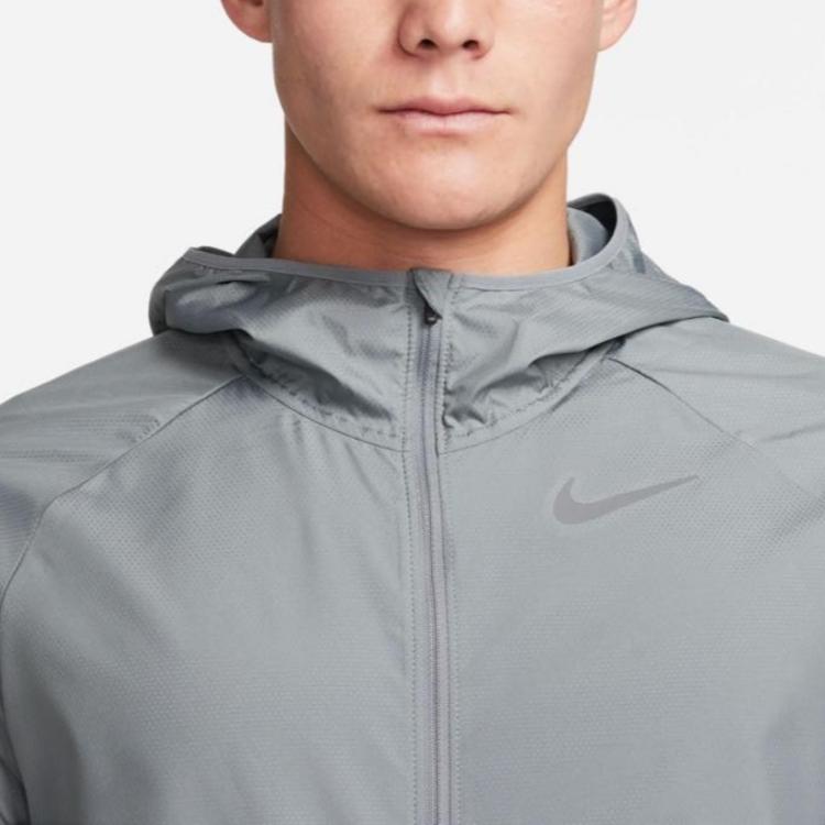 Men's Nike Dri Fit Jackets Men's Blue Hooded Non Detachable Moderate Other