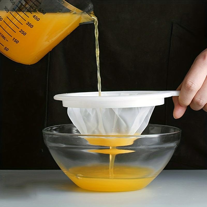 2pcs, Strainer, Mesh Strainers, 100 Mesh Strainers For Kitchen, Juice Flour Filter, Strainer For Tea Juice Flour Soy Milk, Kitchen Utensils