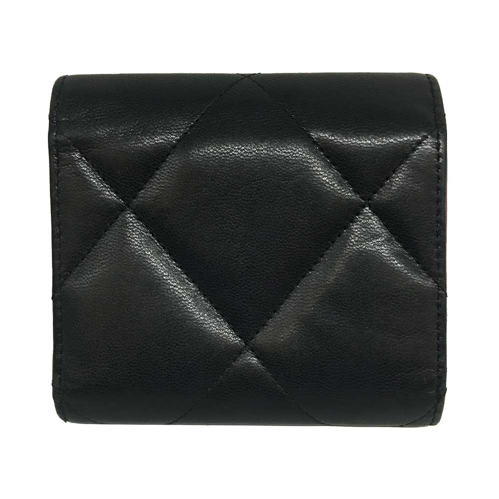 Б/у Бифолд кошелек CHANEL из кожи ягненка унисекс