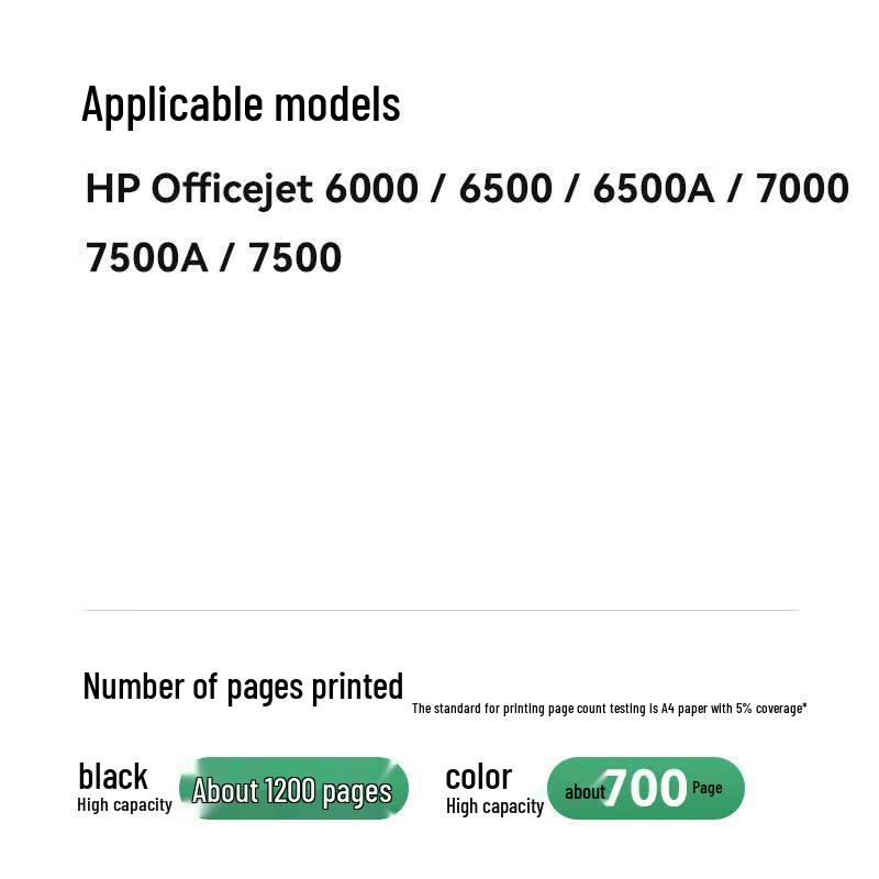 HP 920XL Compatible 4-Color Ink Cartridge Set