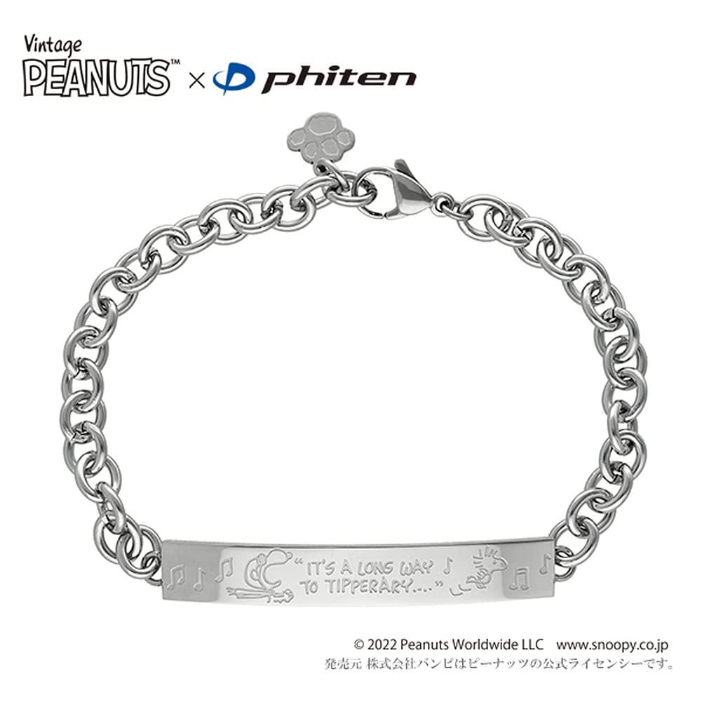 Коллаборация PEANUTS x Phiten Браслет Flying Ace Woodstock Официальный персонаж Phiten Goods [SNOOPY] [Специальные характеристики] и
