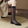 Fashion Zapatos Mujer Long Boots Mesh Breathable Summer Shoes Women Retro Sexy Hollow Botas 2024 New Trend Outdoor Dress Ladies