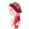 Women Cancer Head Scarf Chemo Hair Loss Hat Turban Pre-Tied Headwear Bandana