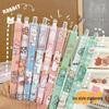 Cartoon Click Pen - Cute 0.5mm Black Ink Student Sign Pen