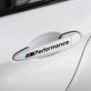 4pcs Car Door Handle Transparent 3D Stickers for BMW M Performance M3 M4 M5 E39 E60 E90 E46 E36 X1 X5 X3 X7 X6 F10 F20 F30 G20 G30