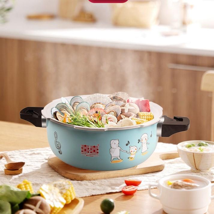 Микро-скороварка из алюминиевого сплава, скороварка, скороварка, рисоварка, кастрюля для газовой или индукционной плиты, безопасная скороварка