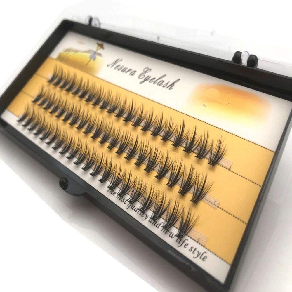 Hot Natural Thick lashes Eye Makeup Tool 20D Individual Eyelash Imitation Mink Fake Eyelashes